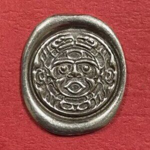Pocket Spirit Coin Token Moon Guidance Lead-free pewter by Kwakwaka'wakw artist